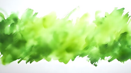 abstract green watercolor brushstrokes - abstract art