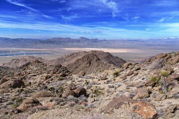 Nevada Lucy Gray Desert Mountain Landscape