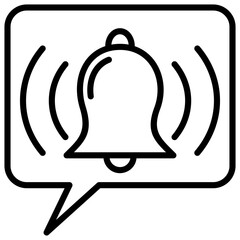 Notification Outline Icon