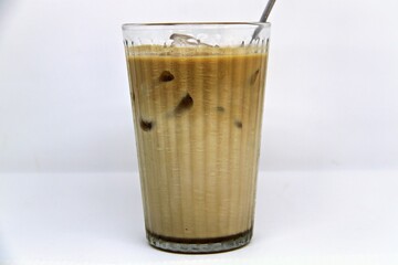 Jasmine Iced Coffee. Made from premium Arabica beans and infused with the subtle sweetness of jasmine, this chilled beverage offers a smooth and invigorating taste.