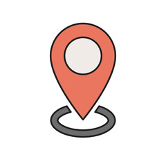 Location Mark icon vector