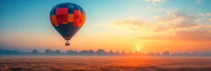 Serene Sunrise Hot Air Balloon Ride
