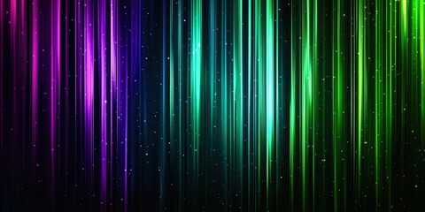 Colorful stripe of light green, purple, and blue