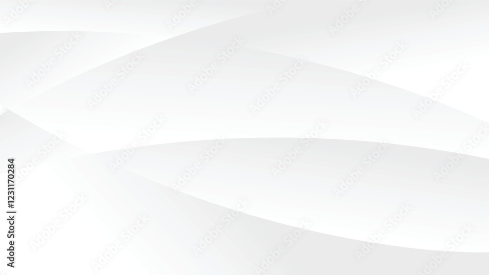 Wall mural abstract white background with gradient color effect and graphic lines decoration