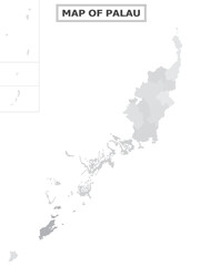 Australian Countries Geography Political map. Political map of country with capital, province or state capital, major cities and town.