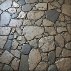 Obraz premium stone floor texture