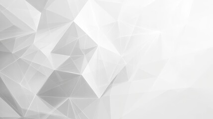 Abstract White Geometric Background Subtle Depth Texture