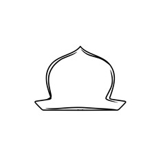 doodle sketch of the mosque dome