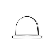 doodle sketch of the mosque dome