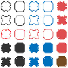 角丸フレーム25種類