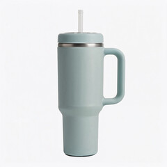 Stanley quencher water bottle mockup