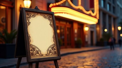 Beautifully illustrated vintage movie theater posters for movies in theater, evoking nostalgia.