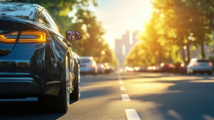 Renewable energy car hire service with cutting-edge vehicles powered by green technology