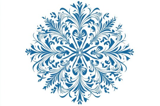 recommend clip art: Floral Mandala Isolated on White Background