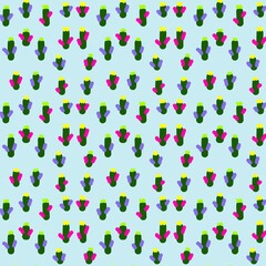 seamless pattern with colorful confetti