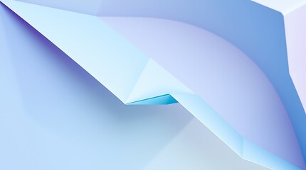 Intricate origami style artwork in bright vibrant colors, pastel blue, violet, purple, lilac, lavender, green, turquoise, agua, teal, and white abstract background with color gradient ombre, noise