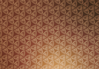 Abstract art pattern brown gradient triangle background