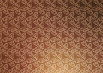Abstract art pattern brown gradient triangle background