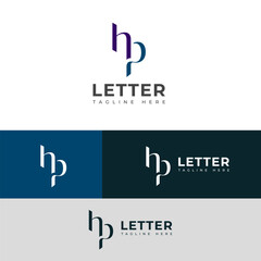 Creative HP ,PH letter logo design