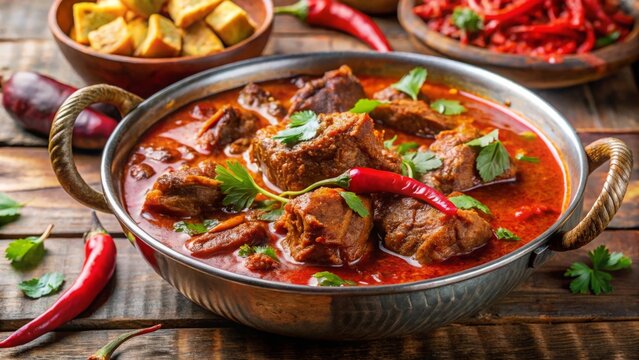 Savor the fiery rajasthani laal maas a spicy mutton curry experience in rajasthan’s culinary realm