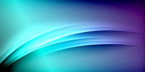 Expressive poster with shadow lines. Features technology, minimalist, and business themes, bright vibrant color schemes