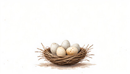 eggs in a nest