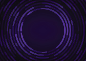 Dark purple circle art len background