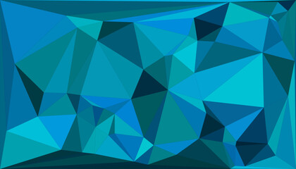 Abstract Polygonal Background with Geometric Shapes in Vibrant Colorful Design, Modern Digital Artwork for Websites, Technology, and Creative Projects