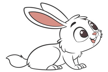 easter bunny with a background