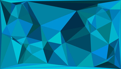 Abstract Polygonal Background with Geometric Shapes in Vibrant Colorful Design, Modern Digital Artwork for Websites, Technology, and Creative Projects