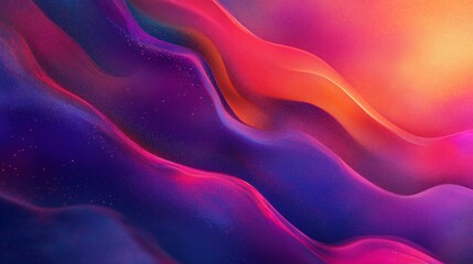 Fototapeta premium Mesmerizing Abstract Waves of Color: A Dreamlike Journey Through Fluid Motion