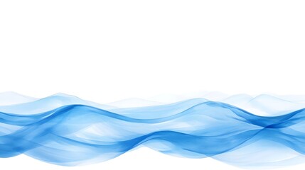 Fototapeta premium Blue wave abstract background design, website header