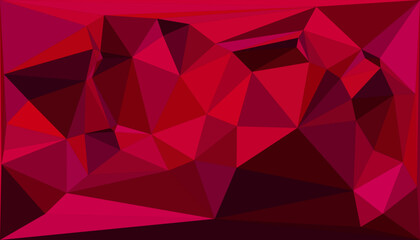 Abstract Polygonal Background with Geometric Shapes in Vibrant Colorful Design, Modern Digital Artwork for Websites, Technology, and Creative Projects