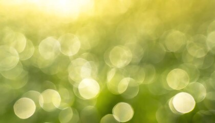 Obraz premium 黄金の輝き エメラルドグリーンからゴールデンイエローへの幻想的なグラデーション