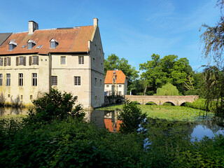 Fototapeta premium Castle Senden, Senden, North Rhine-Westphalia, Germany, Europe.