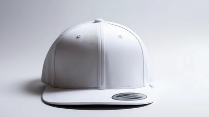 Minimalist White Cap Mockup &ndash; Stylish Blank Hat for Branding and Design