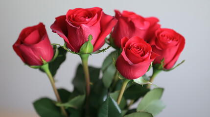 Obraz premium bouquet of red roses