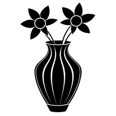 vase with flowers