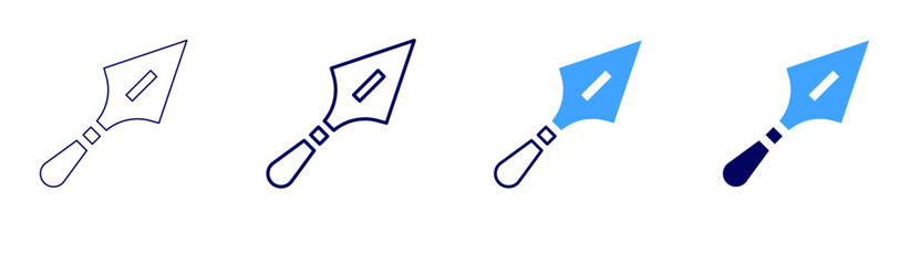 Tools icon in 4 different styles. Thin Line, Line, Bold, and Bold Line. Duotone style. Editable stroke