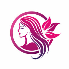 woman with long hair