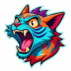 wolf head mascot
