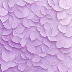 Naklejka premium Purple layered floral cut design, intricate petals, soft gradients, perfect for romantic art projects, transparent background, .jpeg file