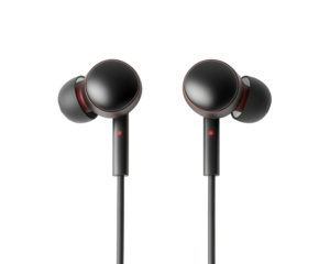 Compact and modern earbuds designed for online learning, featuring sleek design and comfortable fit. Ideal for immersive audio experiences during virtual classes