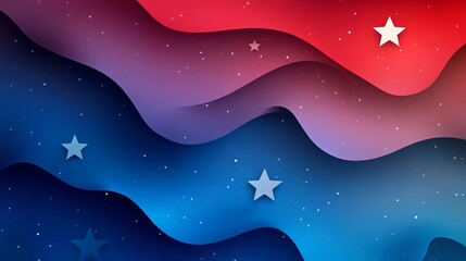 Celebrate Labor Day with a stunning blue-white-red gradient banner. Perfect for events, promotions, and social media. Honor workers with style