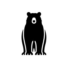 Majestic Bear Silhouette 