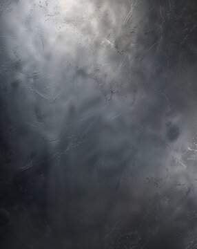 A deep graphite gray blending into a muted pewter silver brushed metal gradient background