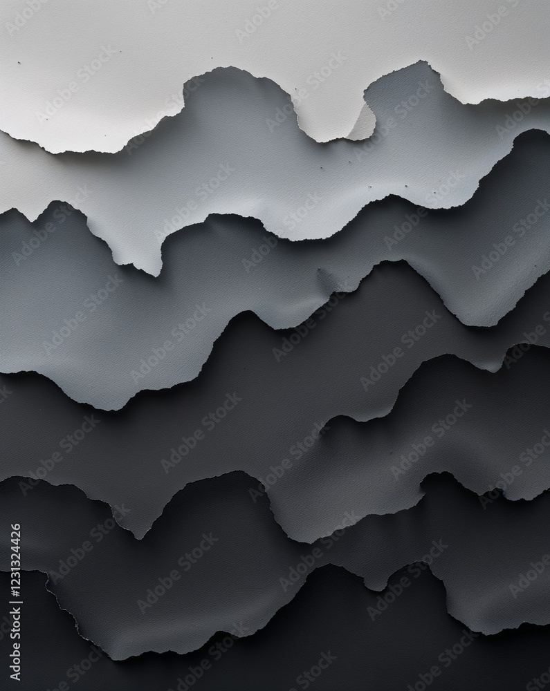 Poster a light gray fading into deep charcoal paper grain gradient background