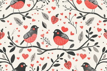 Valentines Day, Valentines Background, Valentines Pattern