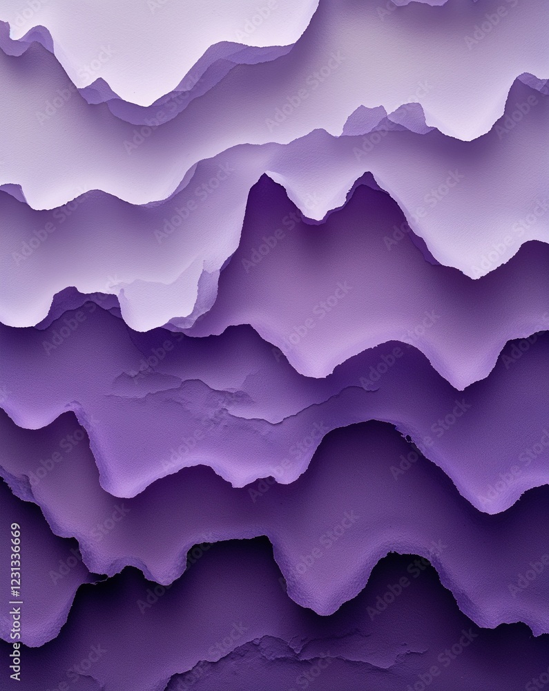 Poster a soft lavender fading into deeper violet paper grain gradient background
