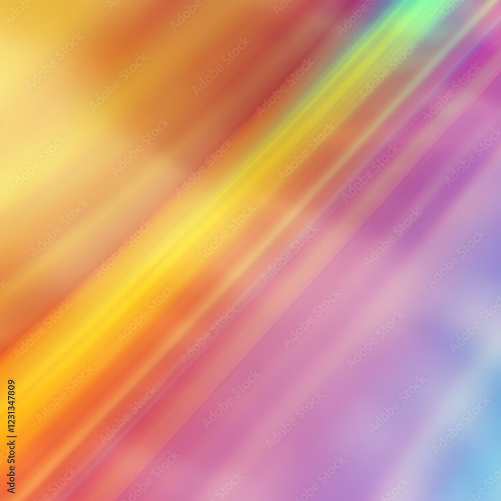Poster a colorful line drawing of a rainbow. the colors are bright and vibrant, creating a cheerful and upl